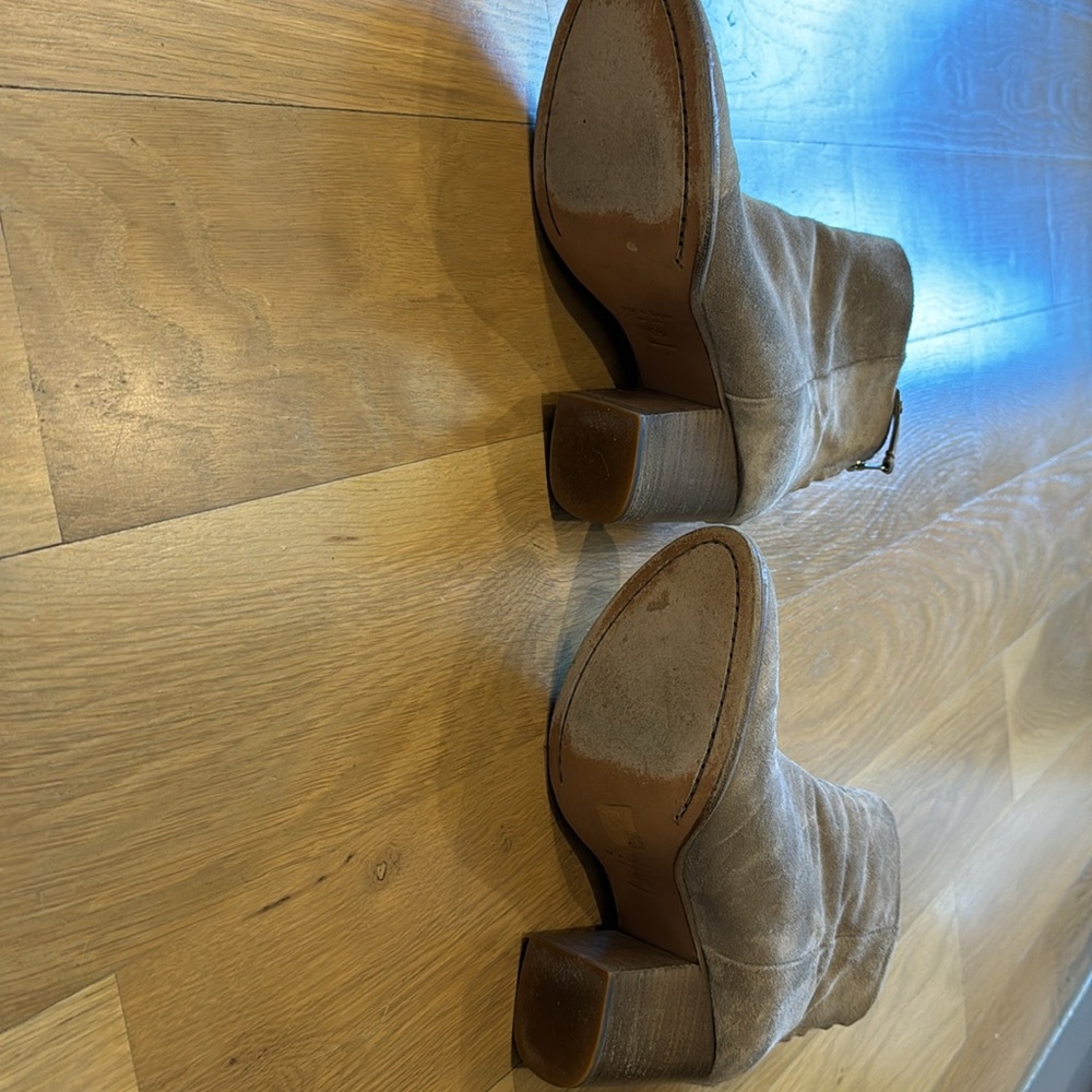 Rag And Bone Taupe Booties, Size 39 - image 6